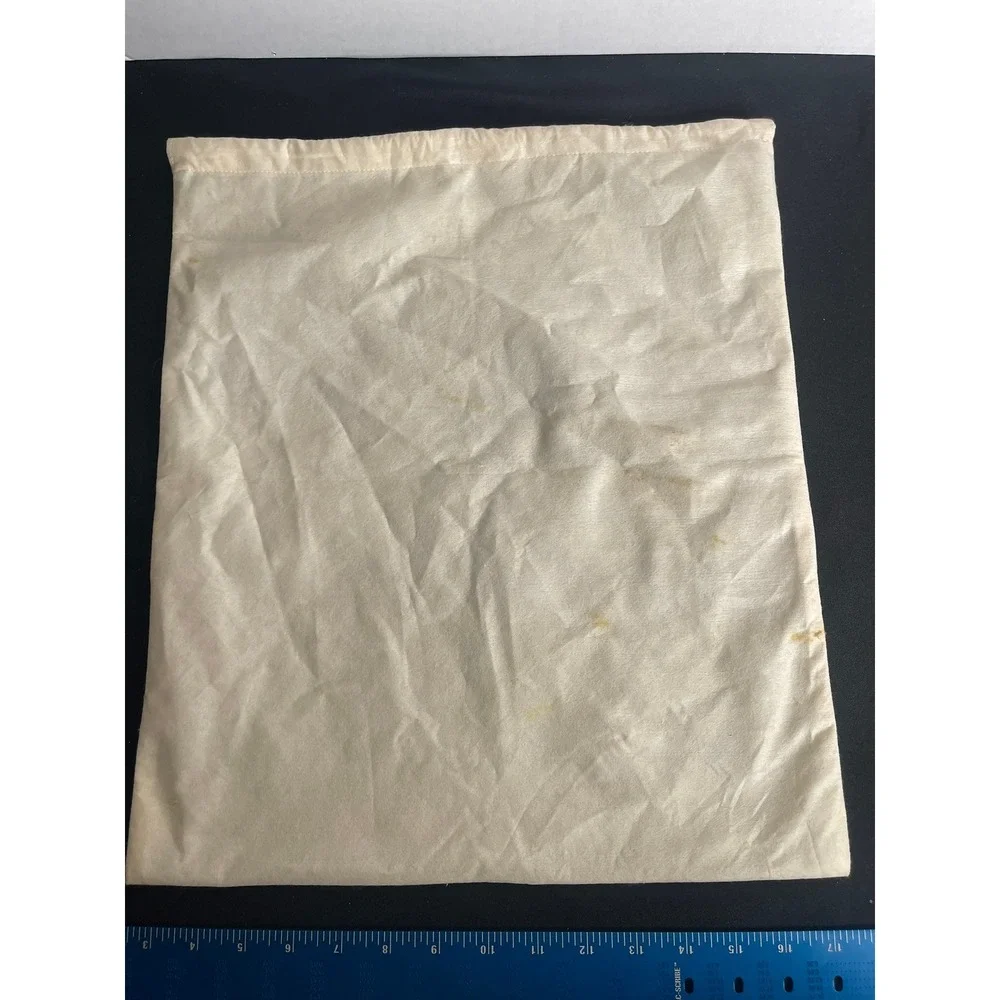 UGG Australia Cream Cotton Drawstring Dust Bags Set of 2 for Boots and‎ Shoes